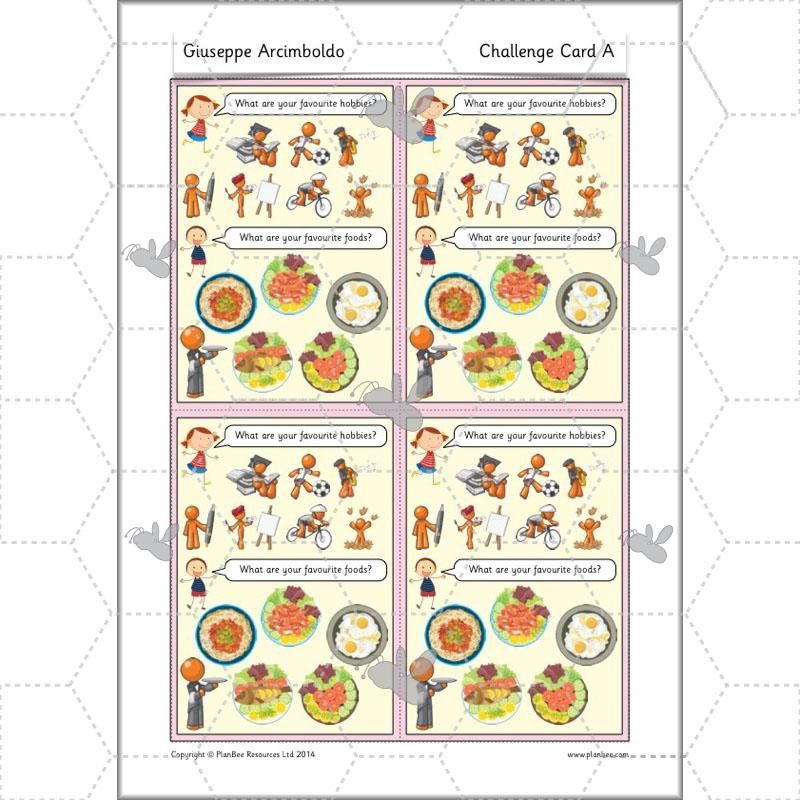 PlanBee Giuseppe Arcimboldo KS1 Art Lessons by PlanBee