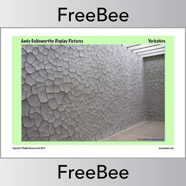 PlanBee Andy Goldsworthy Art for Kids | Free PlanBee Display