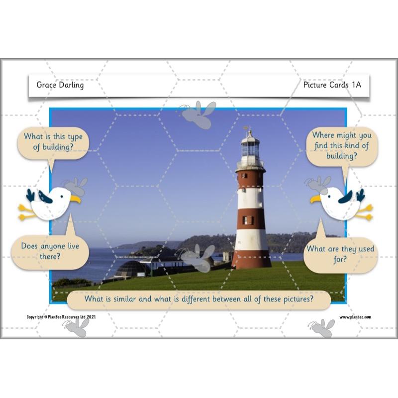 PlanBee Grace Darling KS1 Lesson Planning and Resources by PlanBee