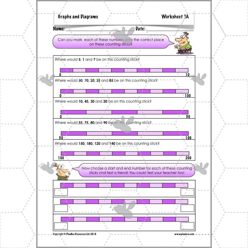 PlanBee Graphs & Diagrams: interpreting line graphs Year 5