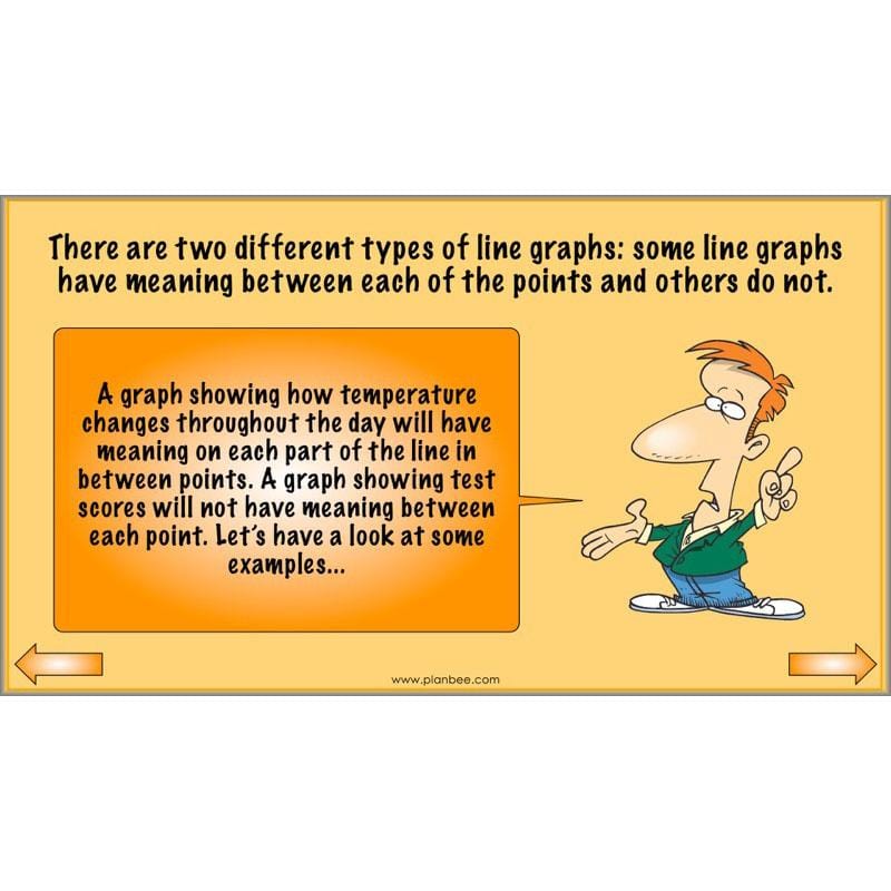 PlanBee Graphs & Diagrams: interpreting line graphs Year 5