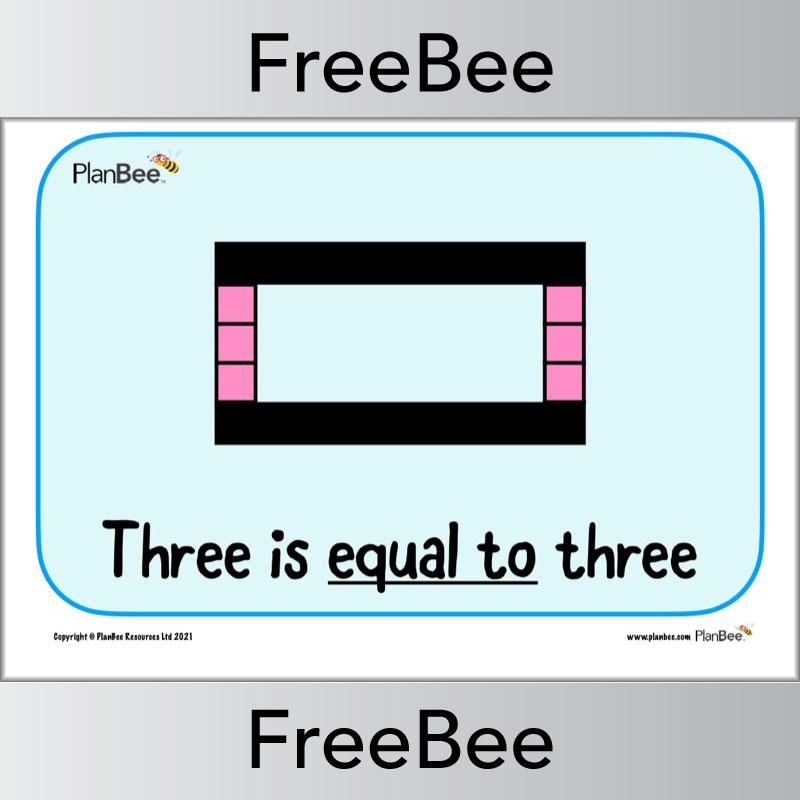 PlanBee FREE Greater Than and Less Than Posters by PlanBee