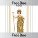 Free Ancient Greek Gods Hera Poster by PlanBee