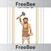 Free Ancient Greek Gods Hephaestus Poster by PlanBee