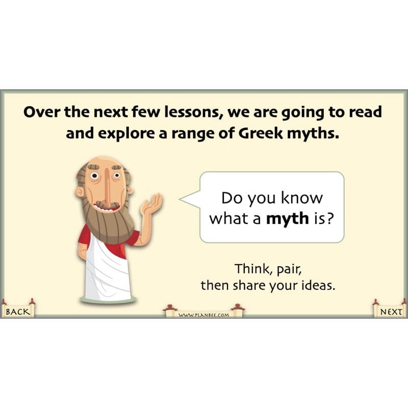 PlanBee Greek Myths KS2 English Lessons | Year 5 | PlanBee