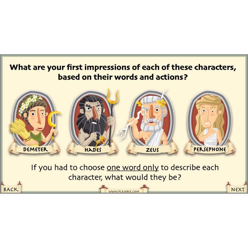 PlanBee Greek Myths KS2 English Lessons | Year 5 | PlanBee