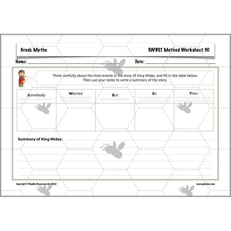 PlanBee Greek Myths KS2 English Lessons | Year 5 | PlanBee