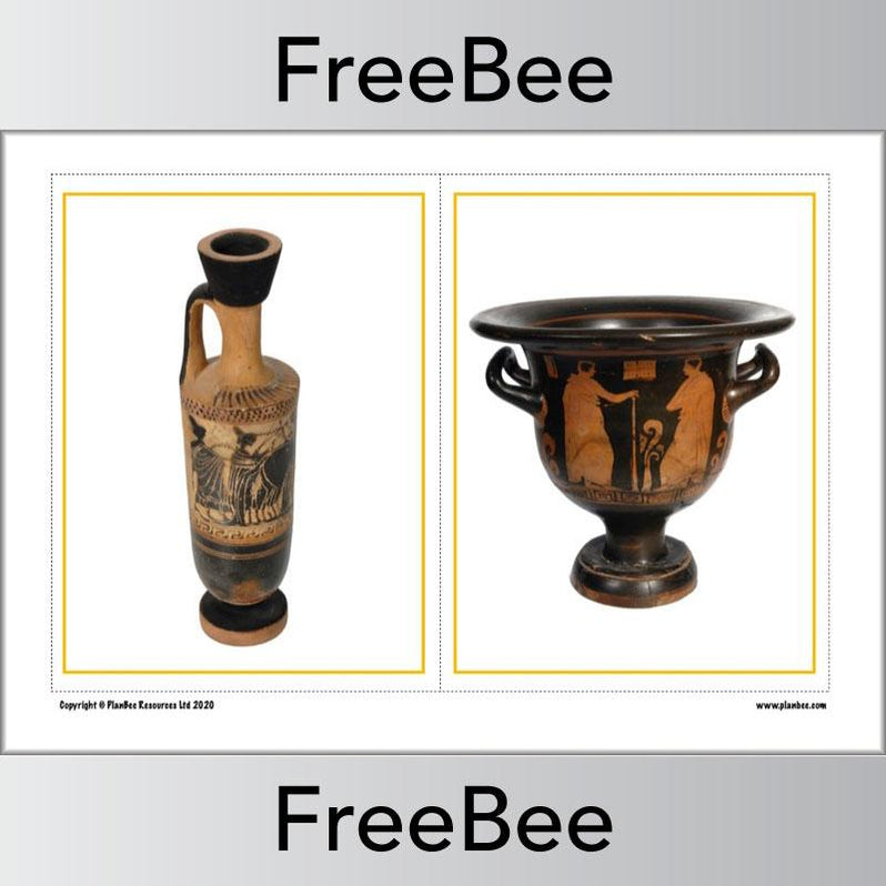 Free Ancient Greek Vases KS2 Picture Cards by PlanBee