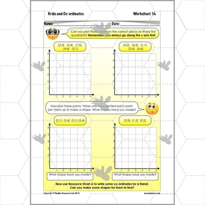 PlanBee Grids and Coordinates Year 6 Maths Lesson by PlanBee