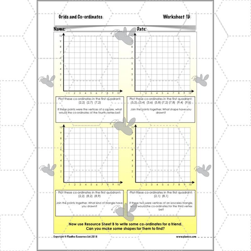 PlanBee Grids and Coordinates Year 6 Maths Lesson by PlanBee