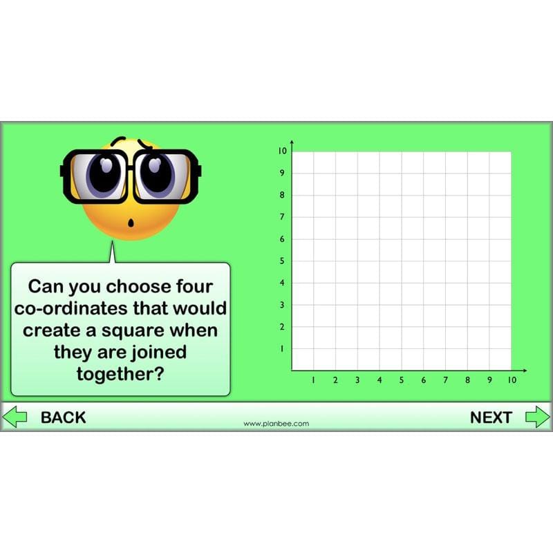 PlanBee Grids and Coordinates Year 6 Maths Lesson by PlanBee