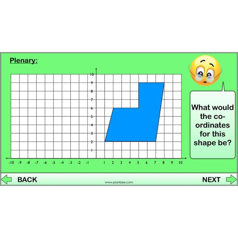 PlanBee Grids and Coordinates Year 6 Maths Lesson by PlanBee