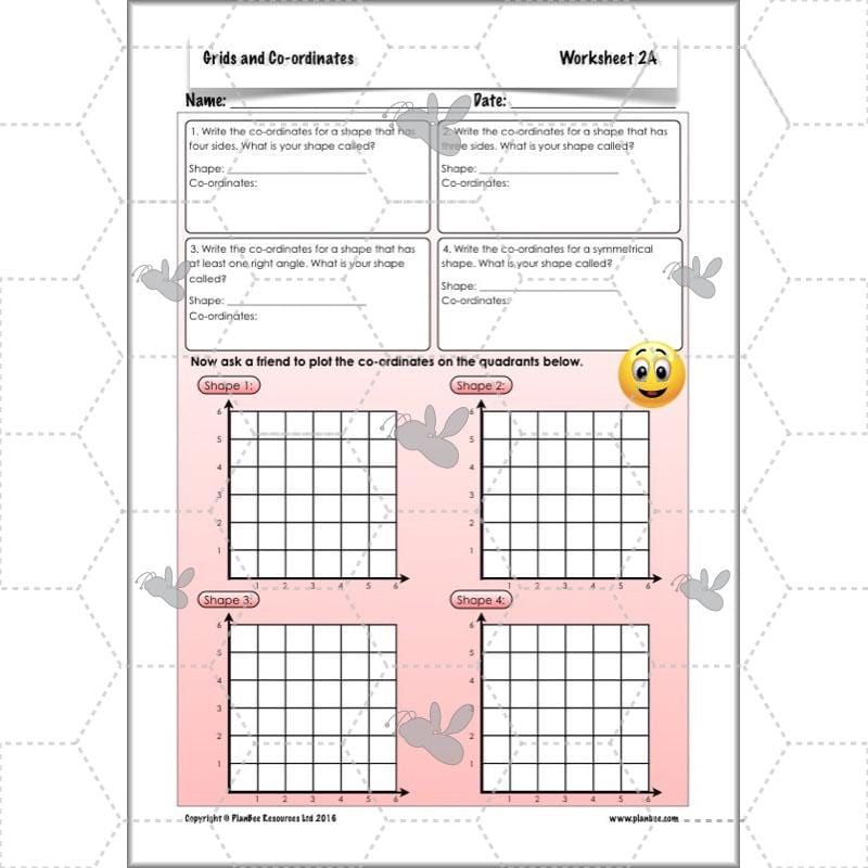 PlanBee Grids and Coordinates Year 6 Maths Lesson by PlanBee