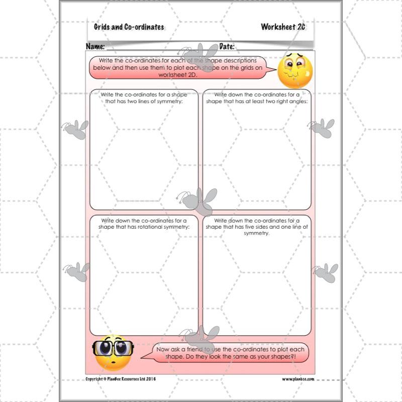PlanBee Grids and Coordinates Year 6 Maths Lesson by PlanBee
