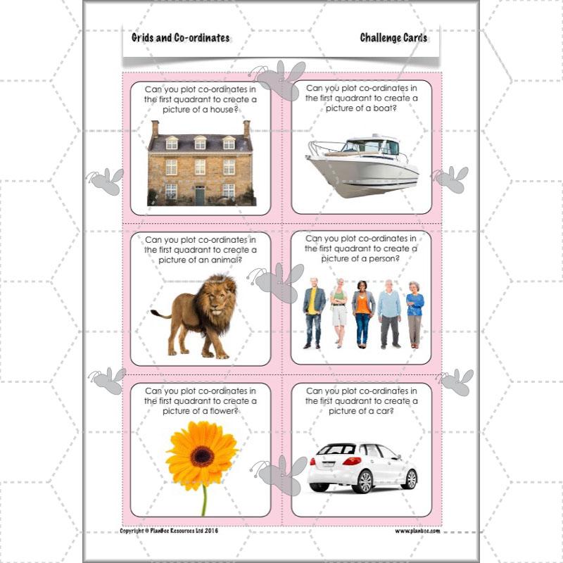PlanBee Grids and Coordinates Year 6 Maths Lesson by PlanBee