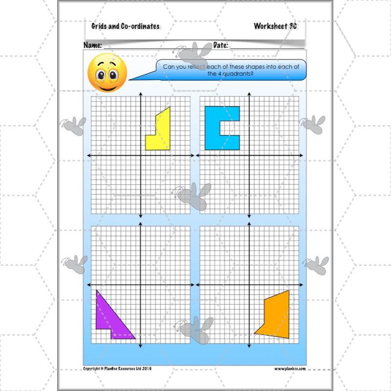 PlanBee Grids and Coordinates Year 6 Maths Lesson by PlanBee
