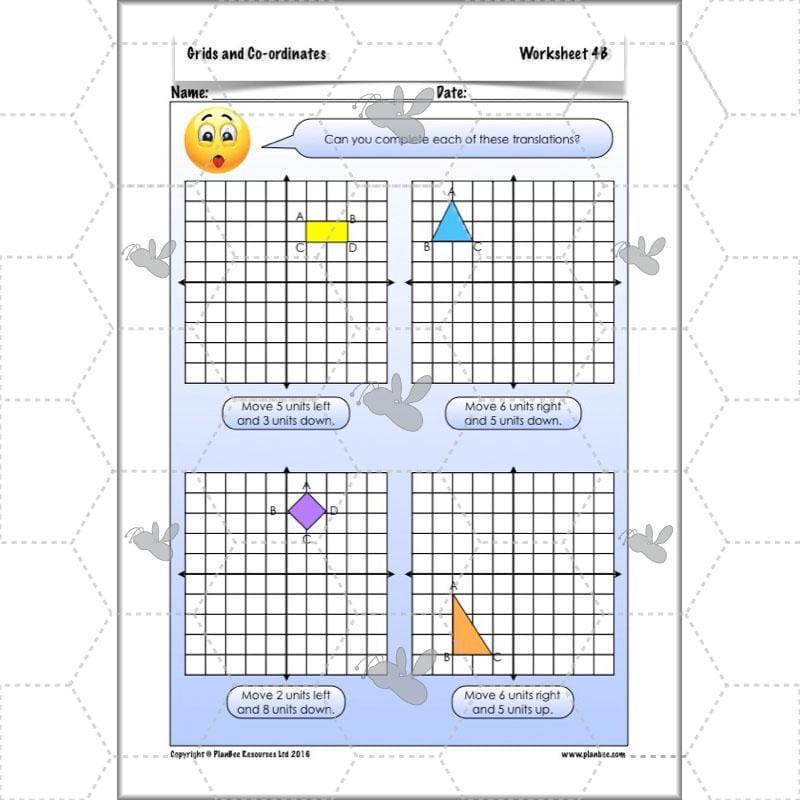 PlanBee Grids and Coordinates Year 6 Maths Lesson by PlanBee