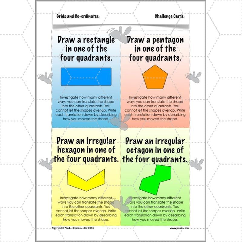 PlanBee Grids and Coordinates Year 6 Maths Lesson by PlanBee