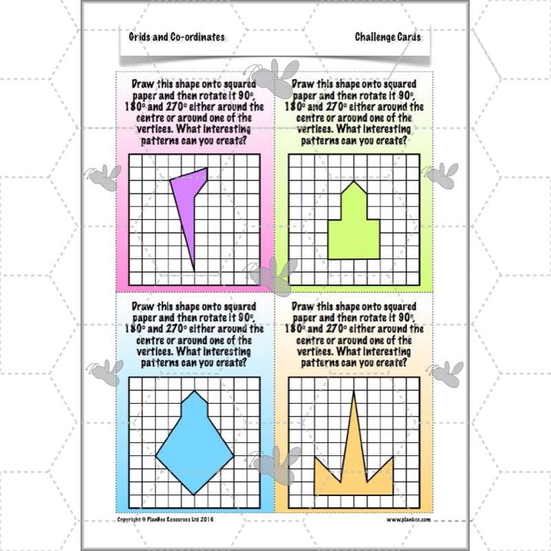 PlanBee Grids and Coordinates Year 6 Maths Lesson by PlanBee