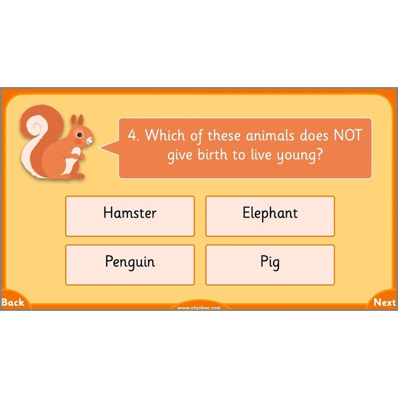 PlanBee Growth and Survival: Animals including Humans Year 2 Science