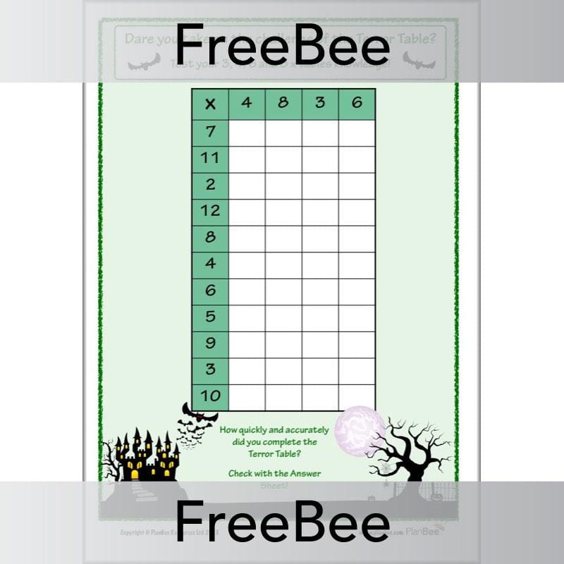 PlanBee Printable Halloween Activities for Kids by PlanBee