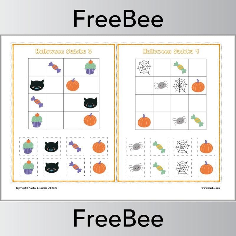 PlanBee Printable Halloween Activities for Kids by PlanBee
