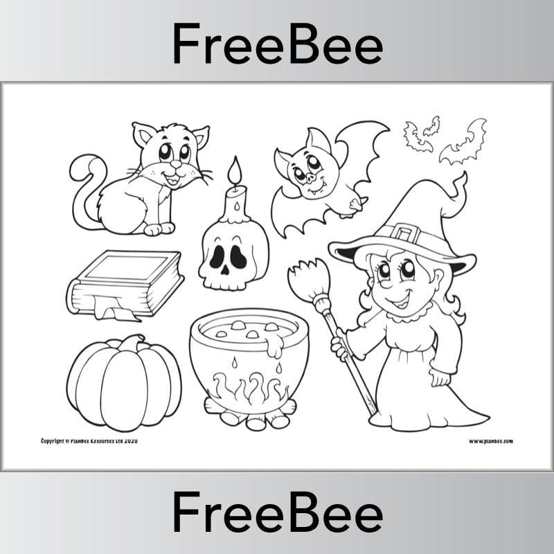 PlanBee Printable Halloween Activities for Kids by PlanBee