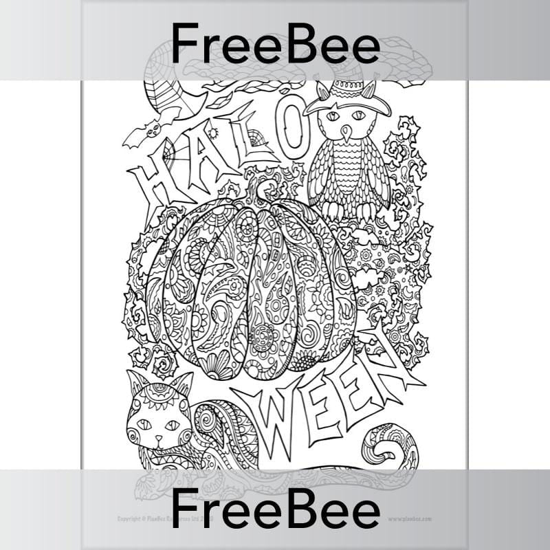 PlanBee Printable Halloween Activities for Kids by PlanBee