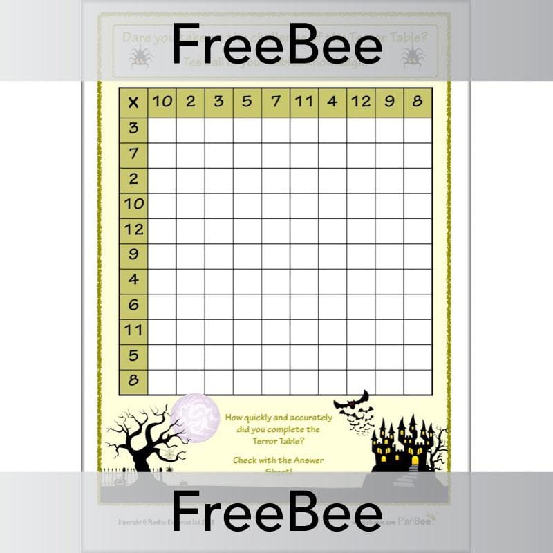 PlanBee Printable Halloween Activities for Kids by PlanBee