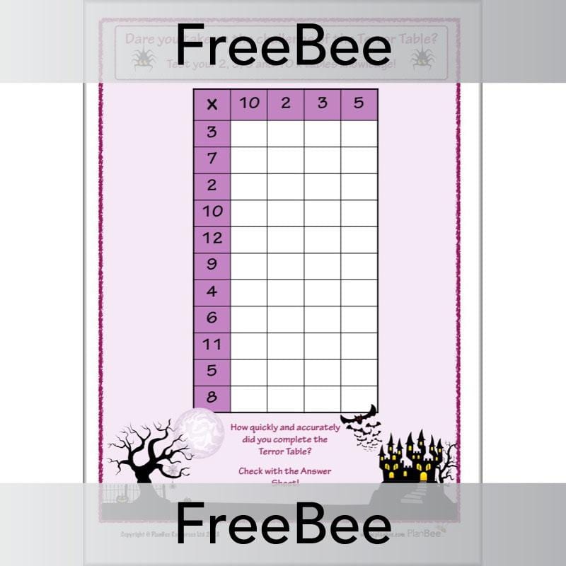 PlanBee Printable Halloween Activities for Kids by PlanBee