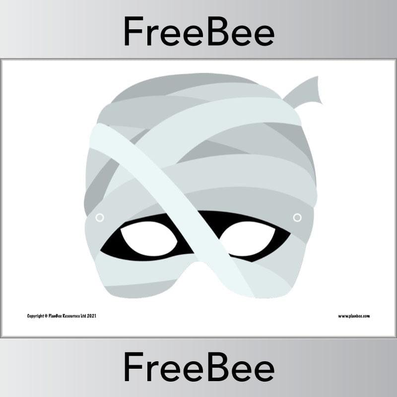 FREE Halloween Masks by PlanBee