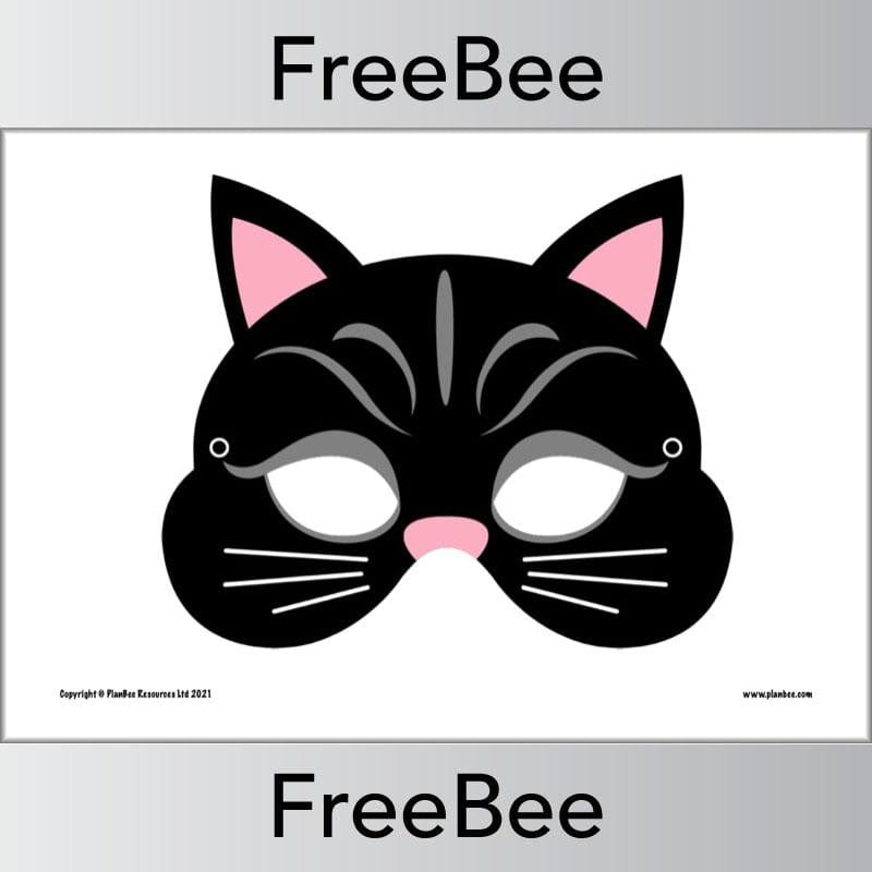 FREE Halloween Masks by PlanBee