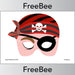 FREE Halloween Masks by PlanBee