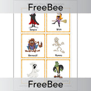 PlanBee FREE Halloween Story Cards created by PlanBee