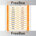 PlanBee FREE downloadable Halloween Word Scramble Game by PlanBee