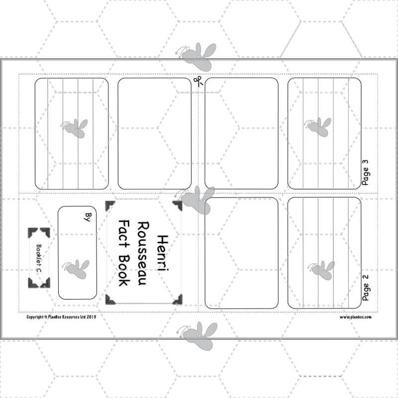 PlanBee Henri Rousseau KS1 Art Lessons created by PlanBee