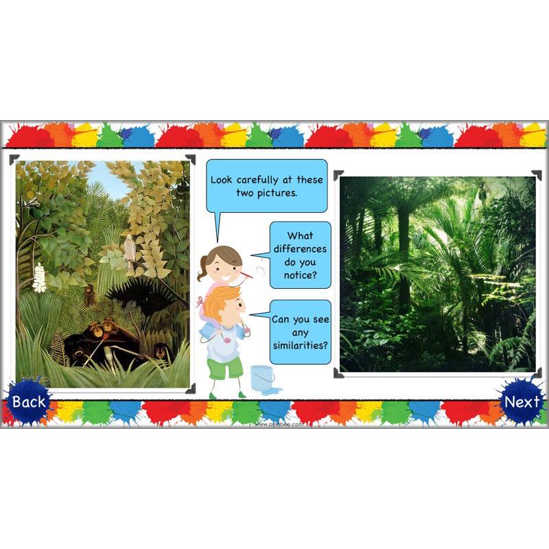 PlanBee Henri Rousseau KS1 Art Lessons created by PlanBee
