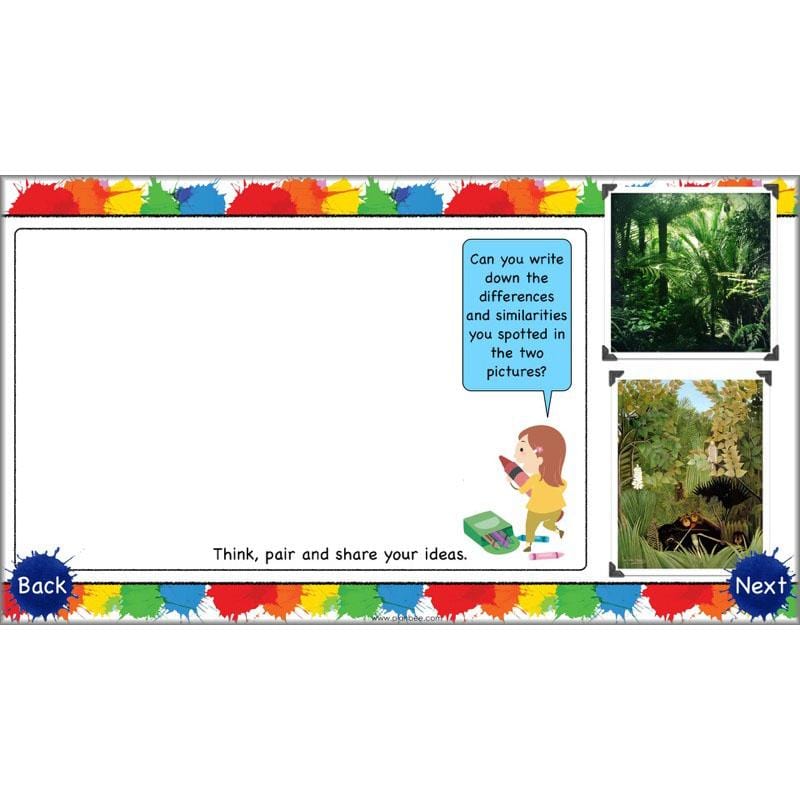 PlanBee Henri Rousseau KS1 Art Lessons created by PlanBee