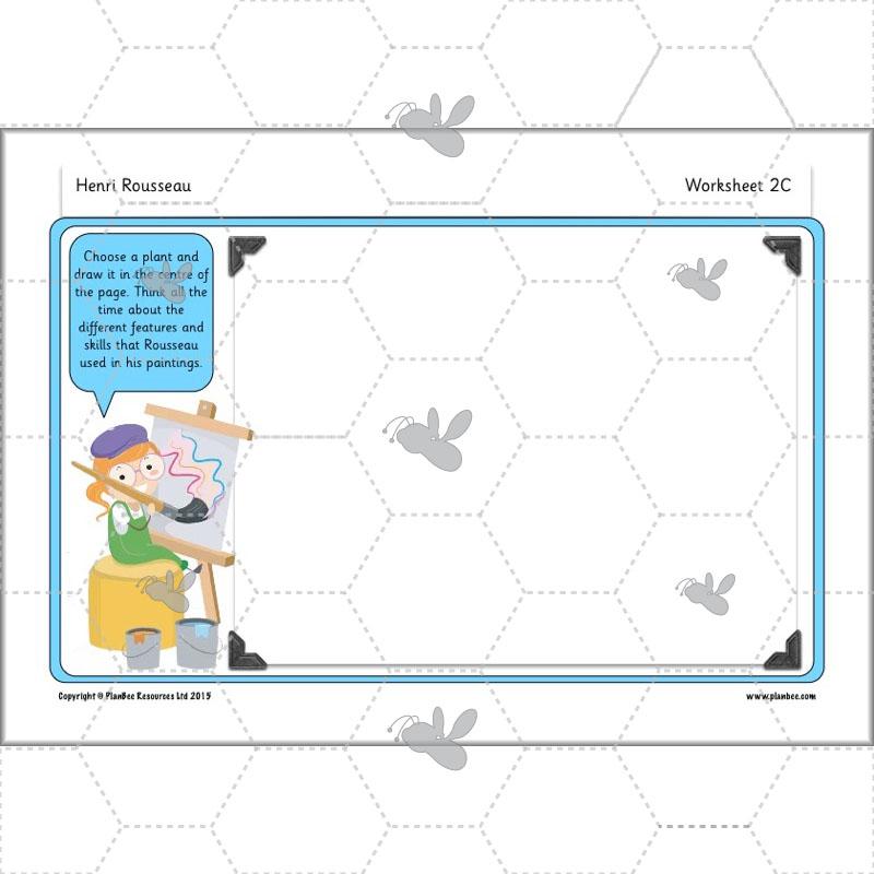 PlanBee Henri Rousseau KS1 Art Lessons created by PlanBee