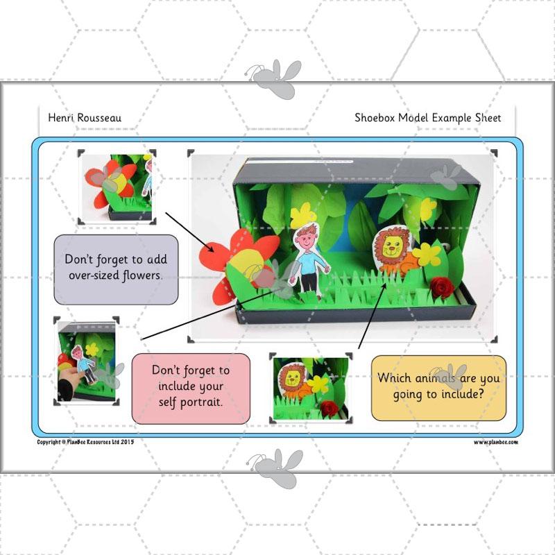 PlanBee Henri Rousseau KS1 Art Lessons created by PlanBee