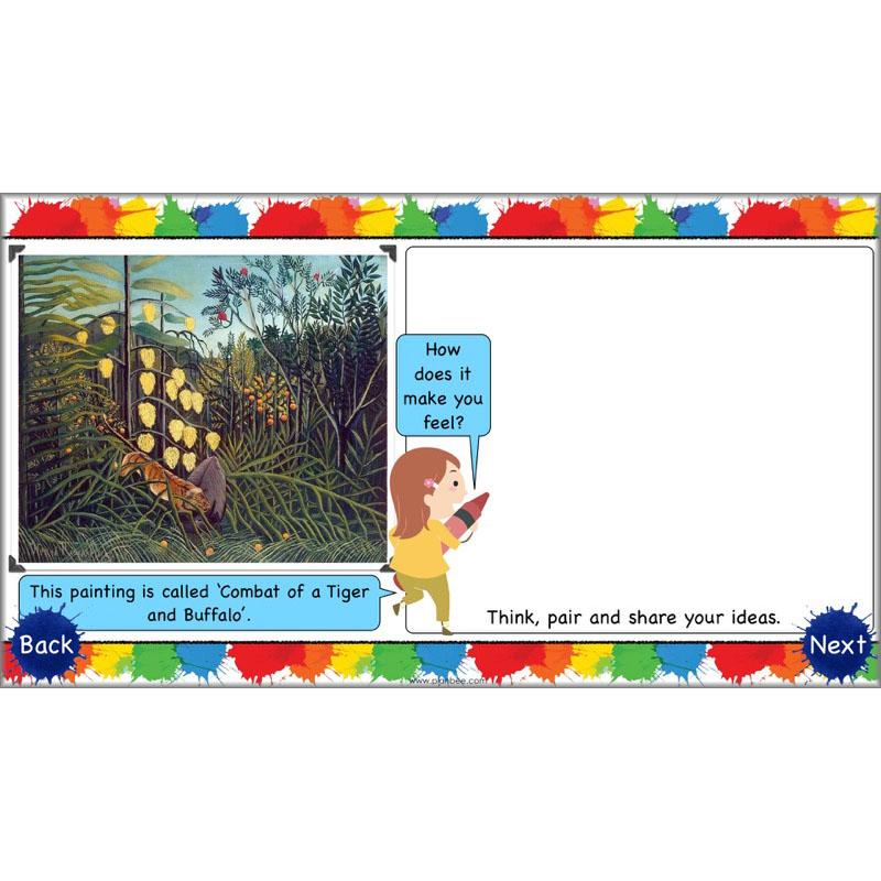 PlanBee Henri Rousseau KS1 Art Lessons created by PlanBee