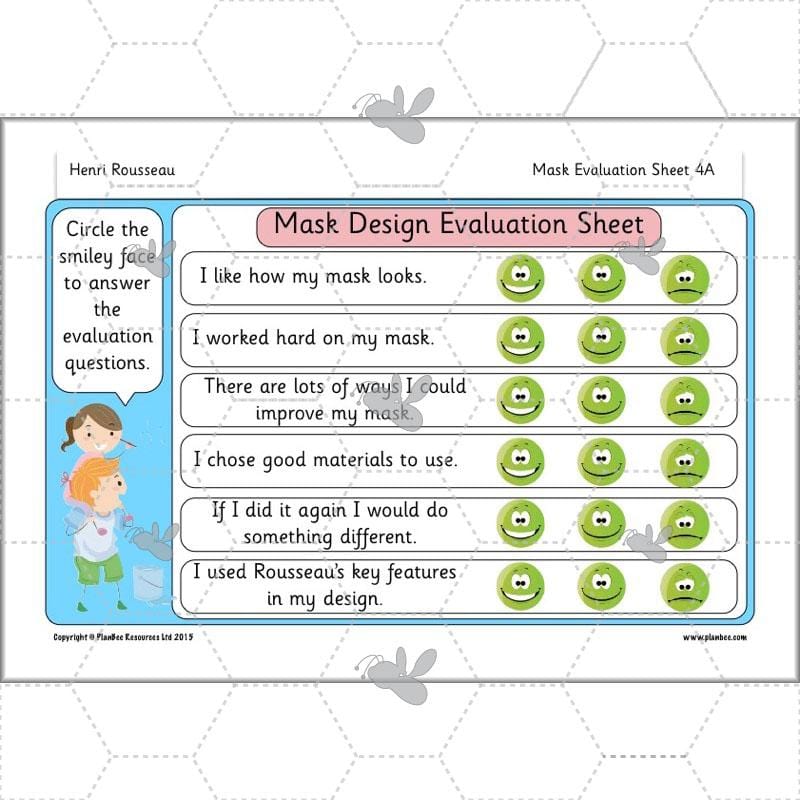 PlanBee Henri Rousseau KS1 Art Lessons created by PlanBee