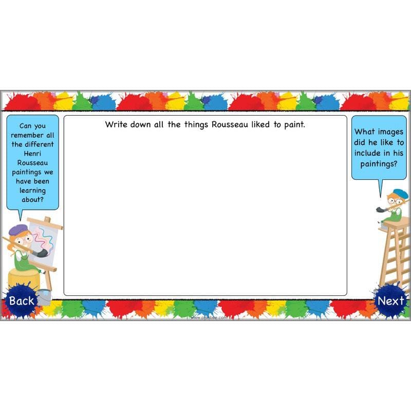 PlanBee Henri Rousseau KS1 Art Lessons created by PlanBee