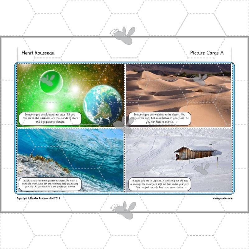 PlanBee Henri Rousseau KS1 Art Lessons created by PlanBee