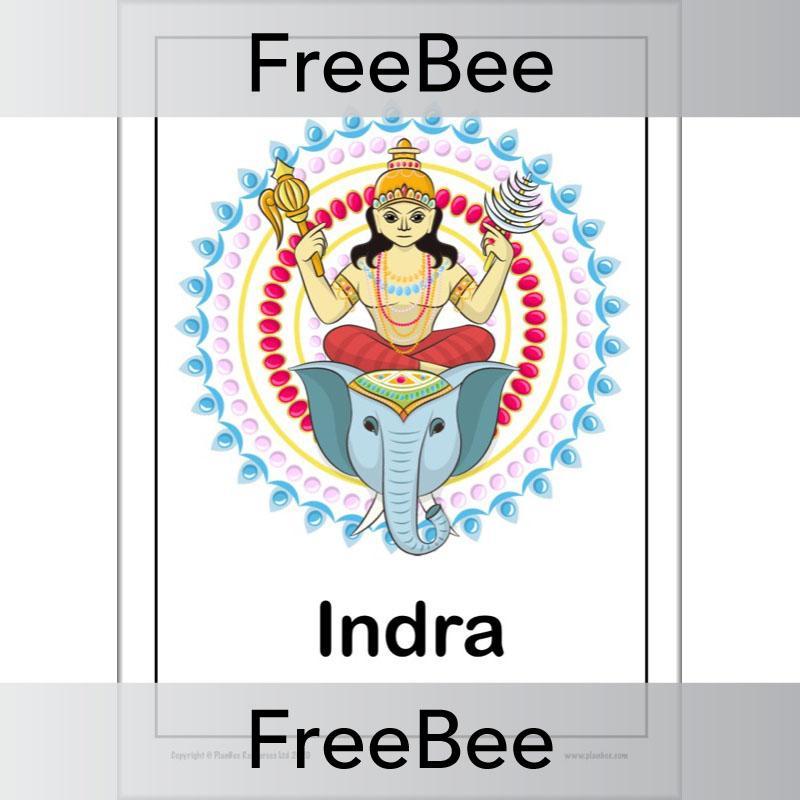 PlanBee Free Hindu Gods and Goddesses KS2 Posters by PlanBee