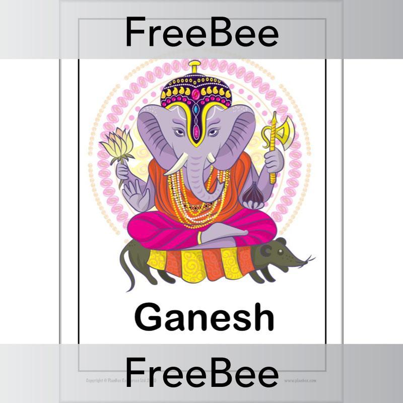 PlanBee Free Hindu Gods and Goddesses KS2 Posters by PlanBee