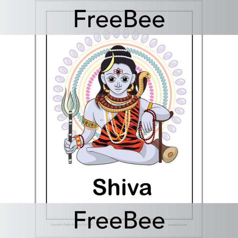 PlanBee Free Hindu Gods and Goddesses KS2 Posters by PlanBee