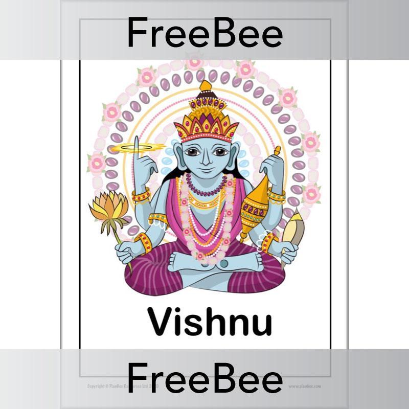 PlanBee Free Hindu Gods and Goddesses KS2 Posters by PlanBee