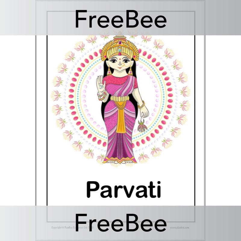 PlanBee Free Hindu Gods and Goddesses KS2 Posters by PlanBee