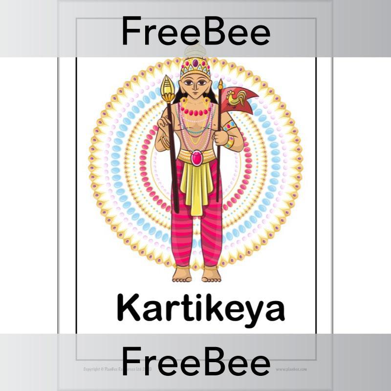 PlanBee Free Hindu Gods and Goddesses KS2 Posters by PlanBee
